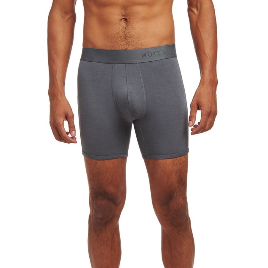 Men Mott & Bow Underwear | Second Skin Boxer Brief