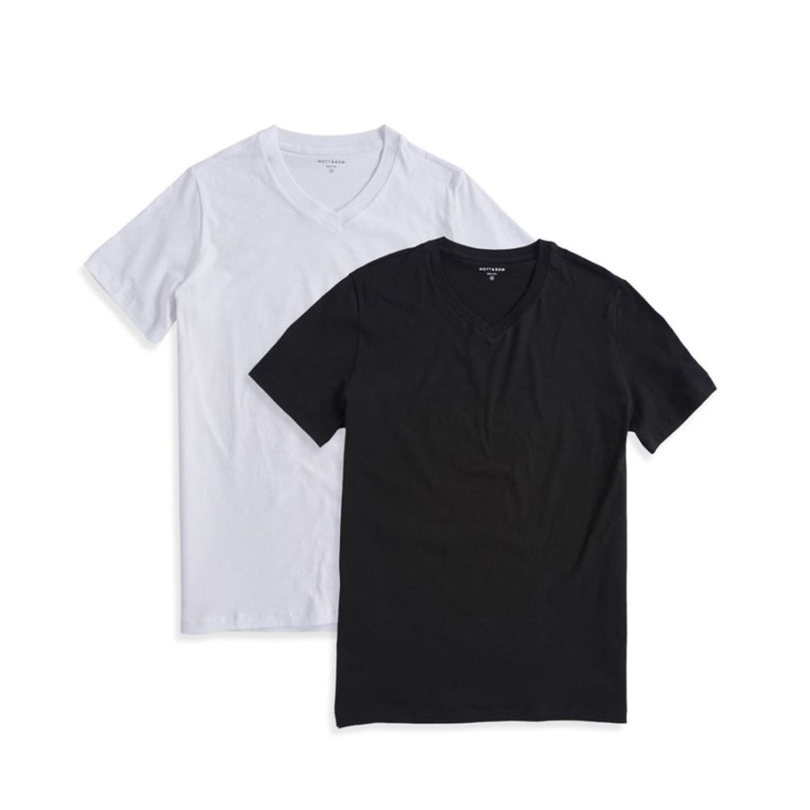 Men Mott & Bow Tees | Classic V-Neck Driggs 2-Pack