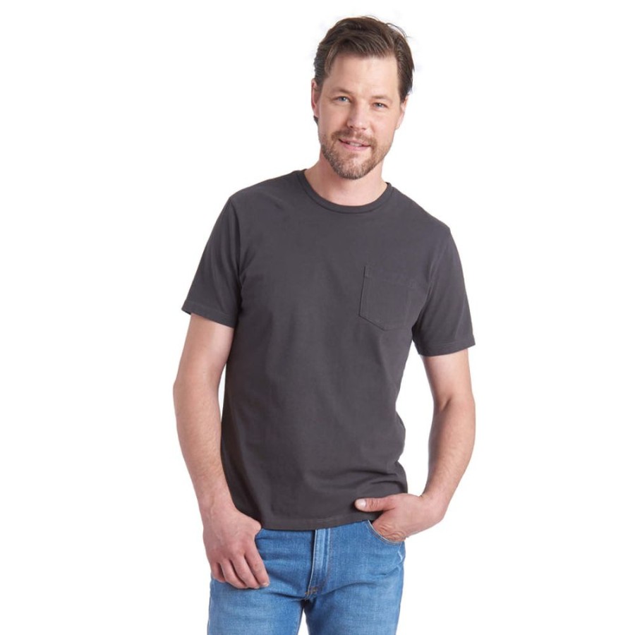 Men Mott & Bow Tees | Midweight Pocket Amity Tee