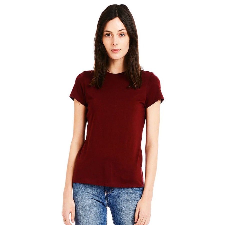 Women Mott & Bow Tees | Fitted Crew Marcy Tee