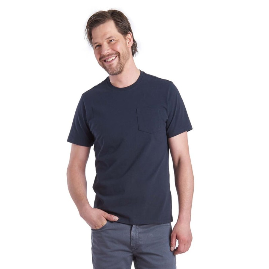 Men Mott & Bow Tees | Midweight Pocket Amity Tee