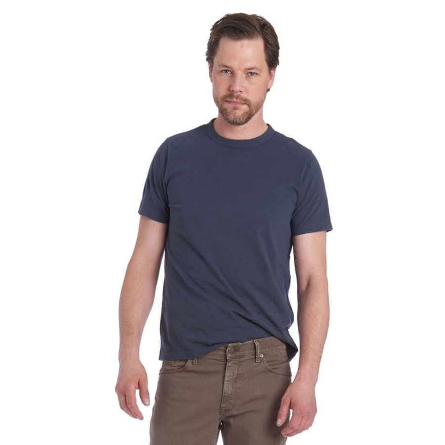 Men Mott & Bow Tees | Classic Crew Driggs Tee