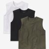 Women Mott & Bow Tees | Relaxed Slub Tank 3-Pack