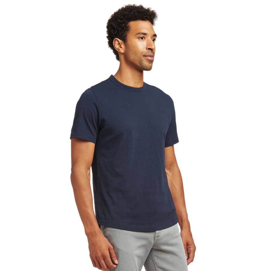 Men Mott & Bow Tees | Curved Hem Driggs Tee