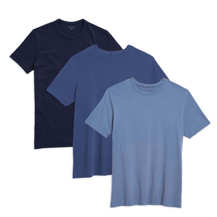 Men Mott & Bow Tees | Classic Crew Driggs 3-Pack