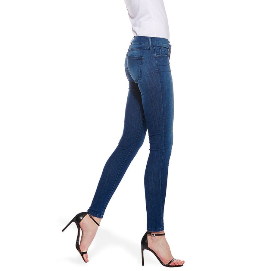 Women Mott & Bow Mid-Rise Skinny | Mid Rise Skinny Carmine Jeans