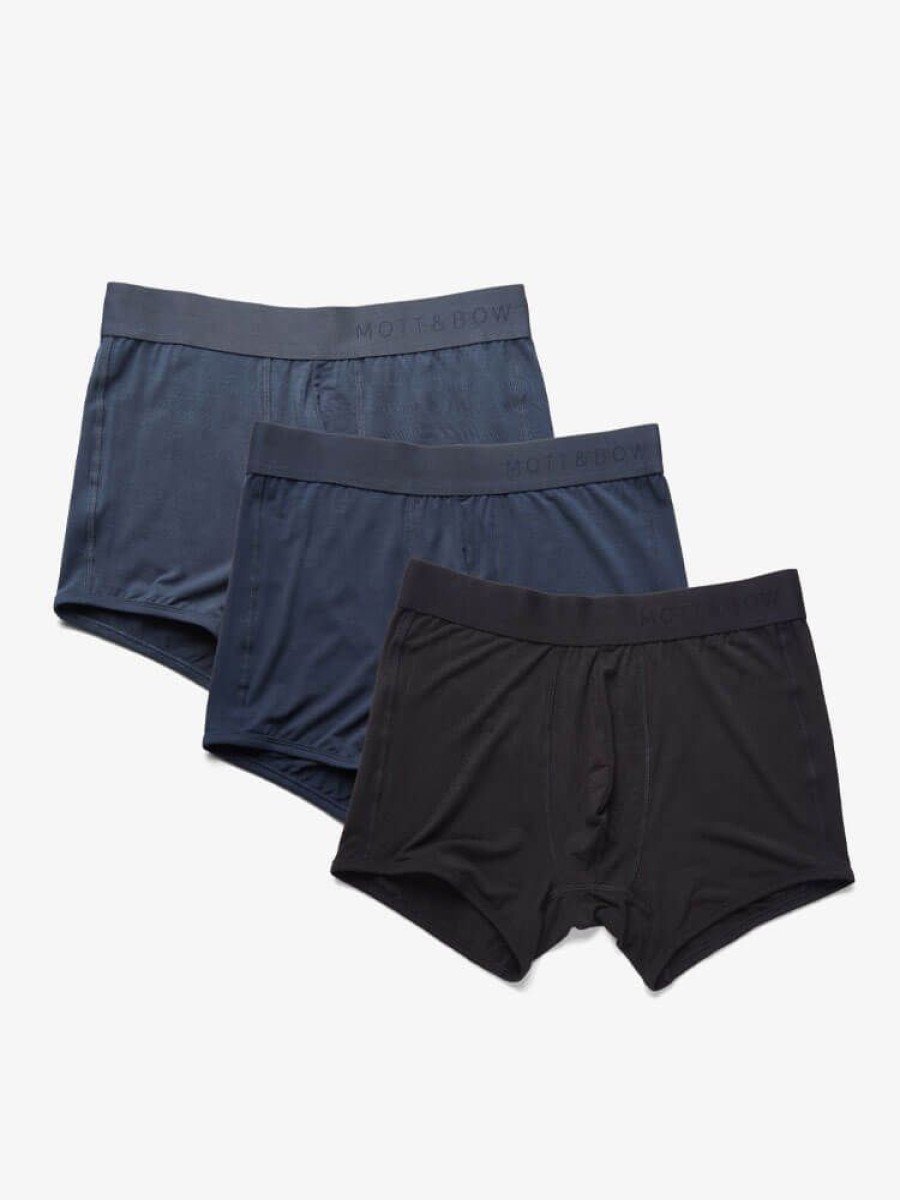 Men Mott & Bow Underwear | Trunks 3-Pack