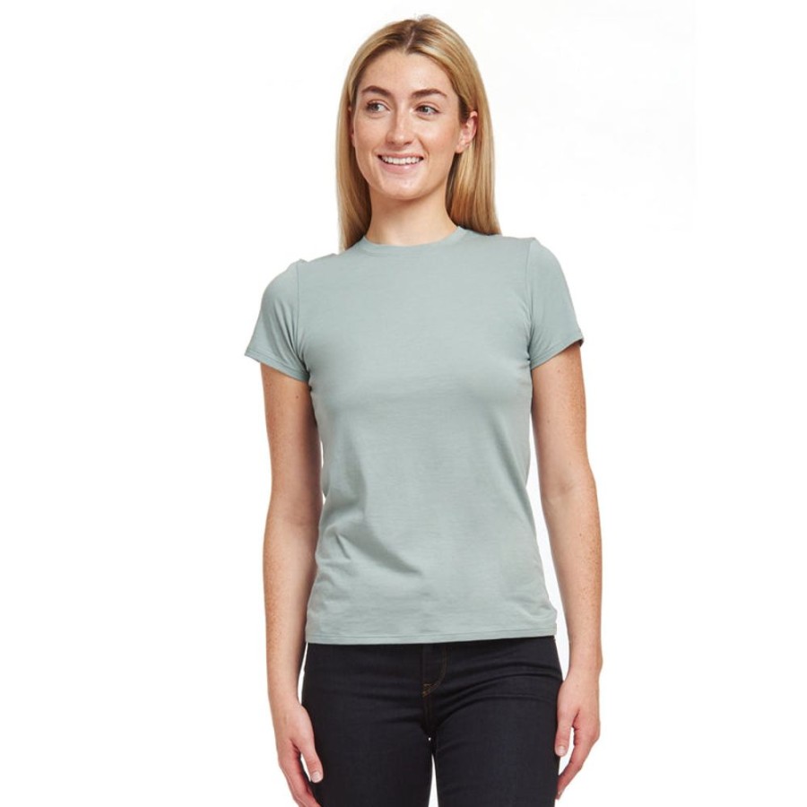 Women Mott & Bow Tees | Fitted Crew Marcy Tee