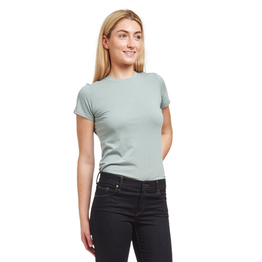 Women Mott & Bow Tees | Fitted Crew Marcy Tee