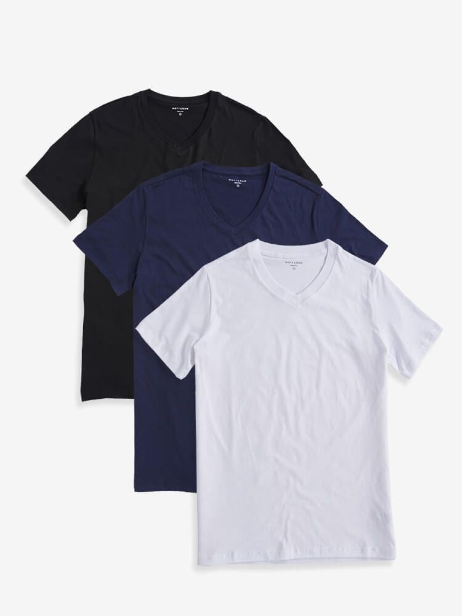 Men Mott & Bow Tees | Classic V-Neck Driggs 3-Pack