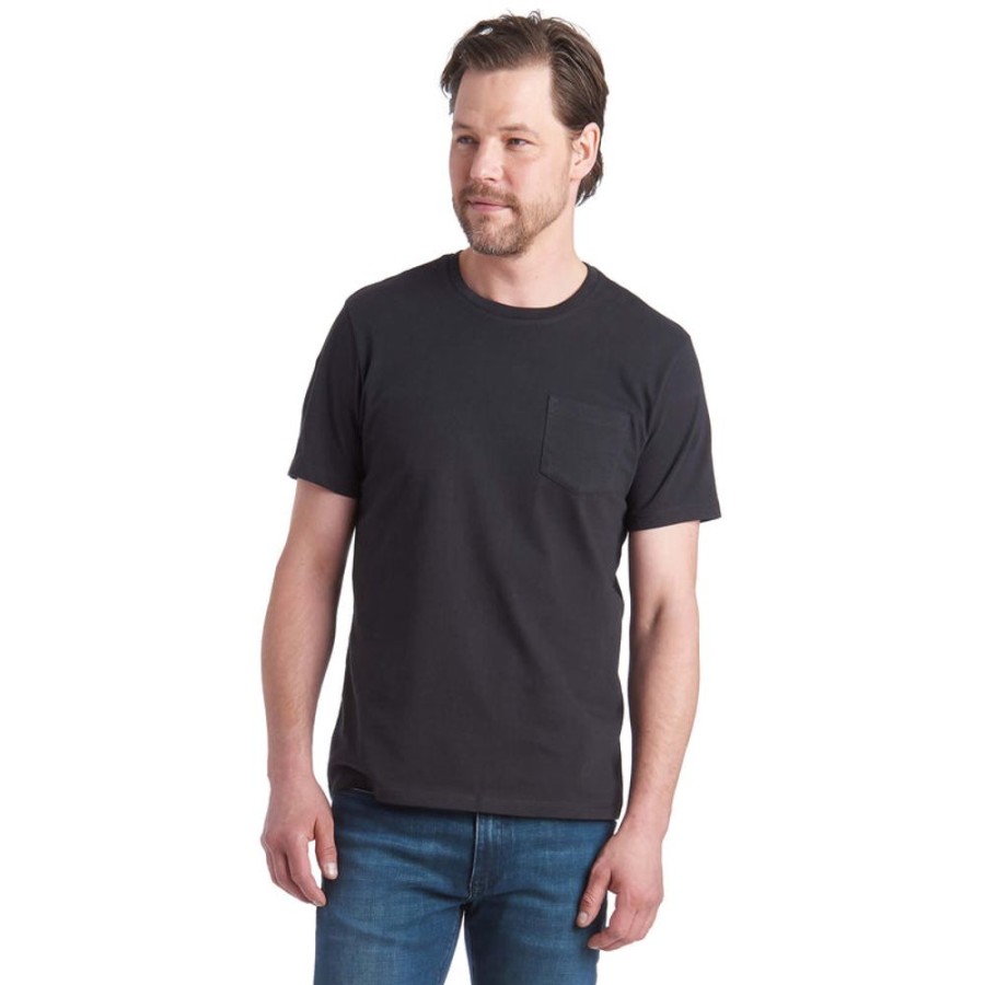 Men Mott & Bow Tees | Midweight Pocket Amity Tee