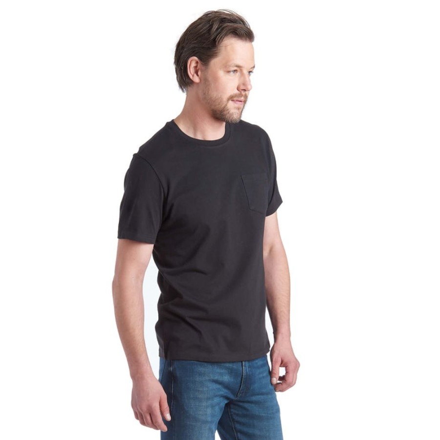 Men Mott & Bow Tees | Midweight Pocket Amity Tee