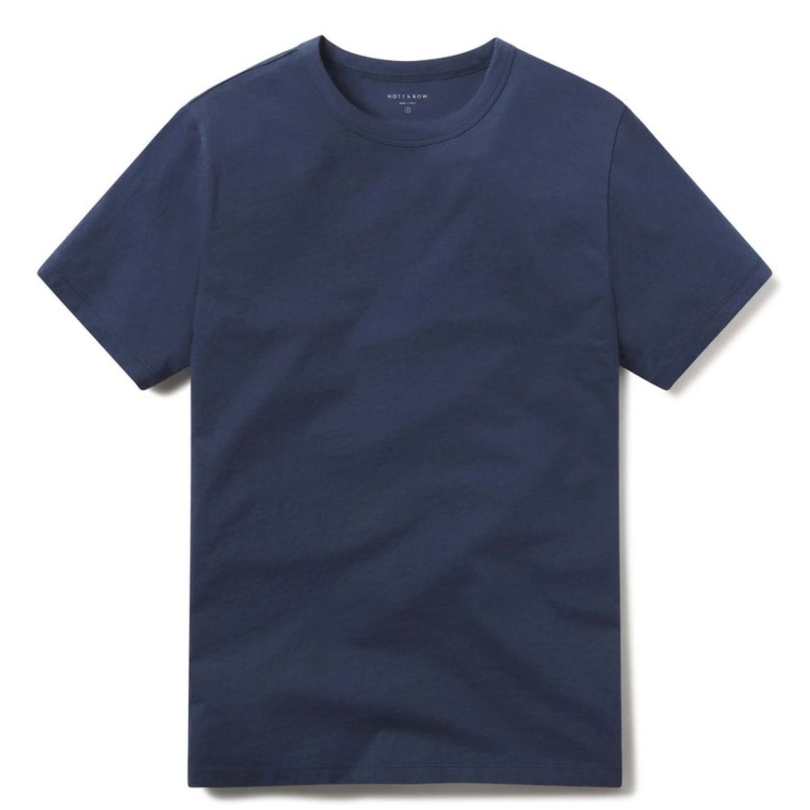 Men Mott & Bow Tees | Classic Crew Driggs Tee